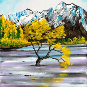 Lone Tree at the Lake Prints